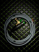 AW Silverback 200 amp WP-17 TIG rig with #4 AWG black Flex-A-Prene cable