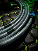 AW Silverback Mini TIG rig with gray Tough-AW-Flex braided argon hose and #4 AWG black Flex-A-Prene cable