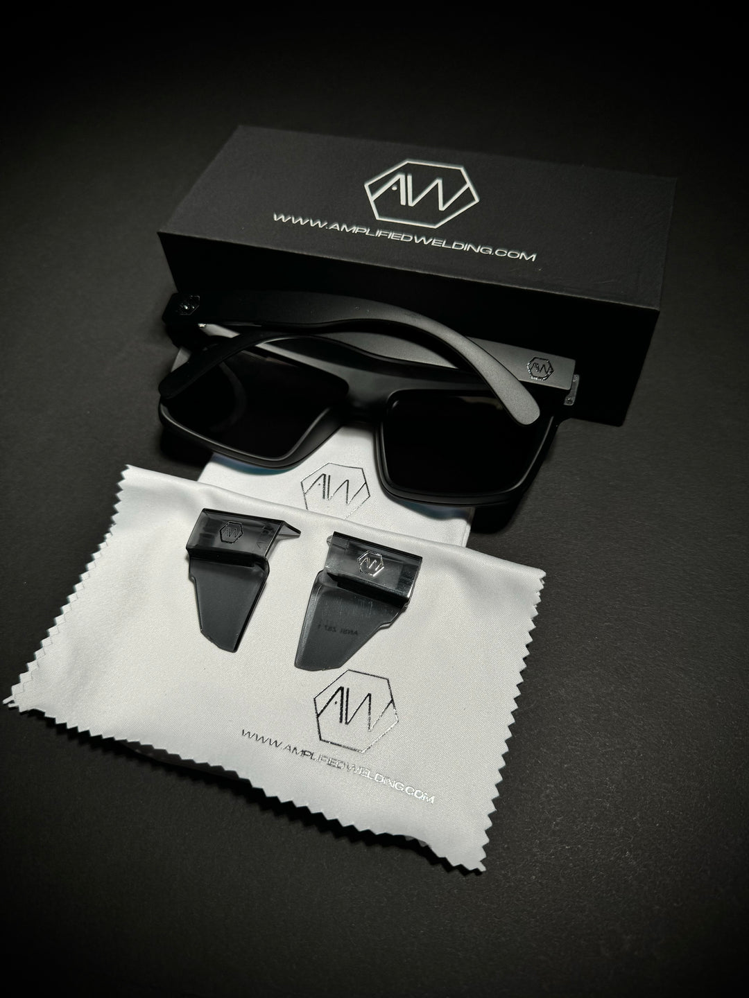 Hulk Vision Z87 Sunglasses – Black Frames | Amplified Welding