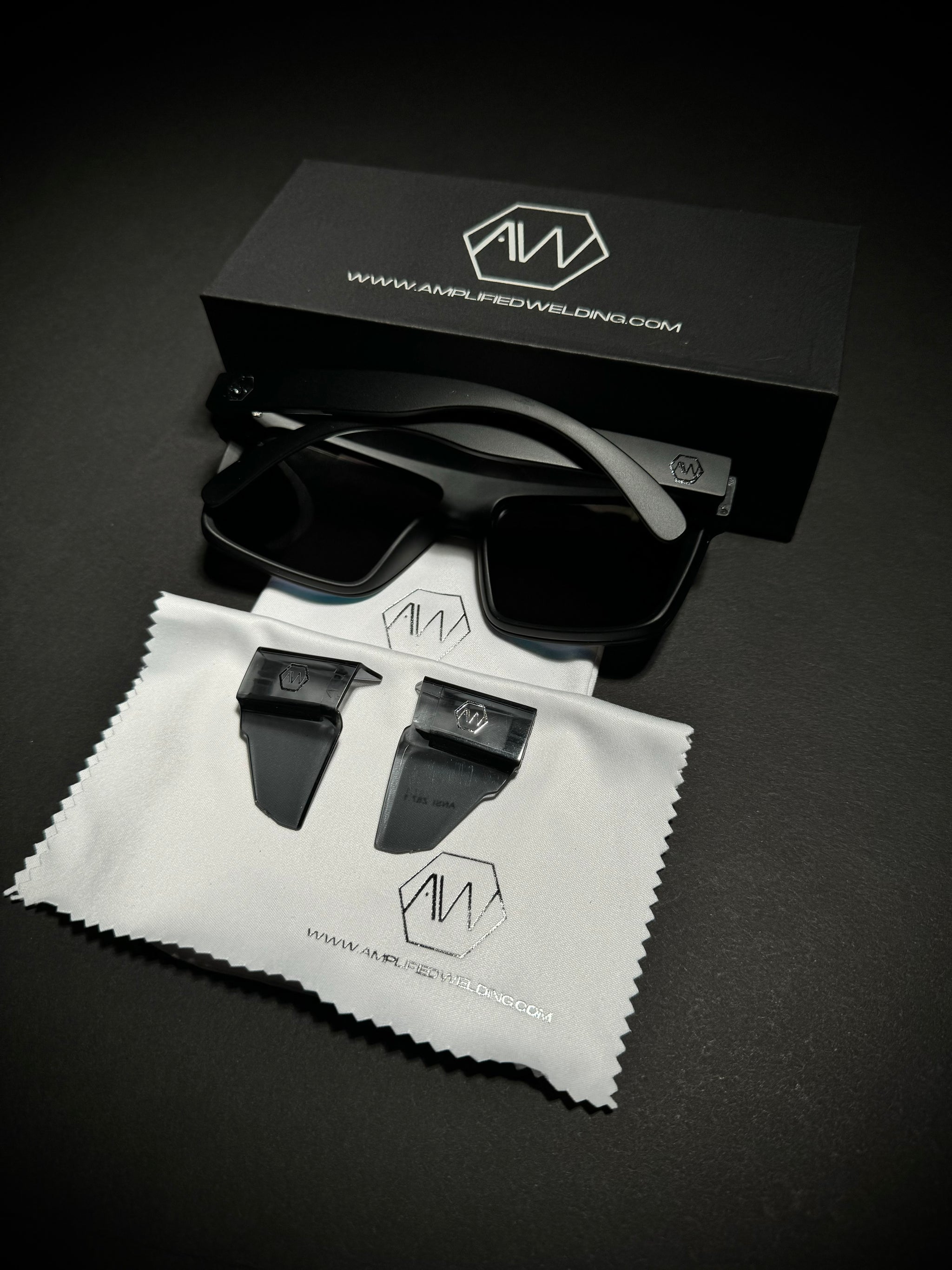 Hulk Vision Z87 Sunglasses – Black Frames | Amplified Welding