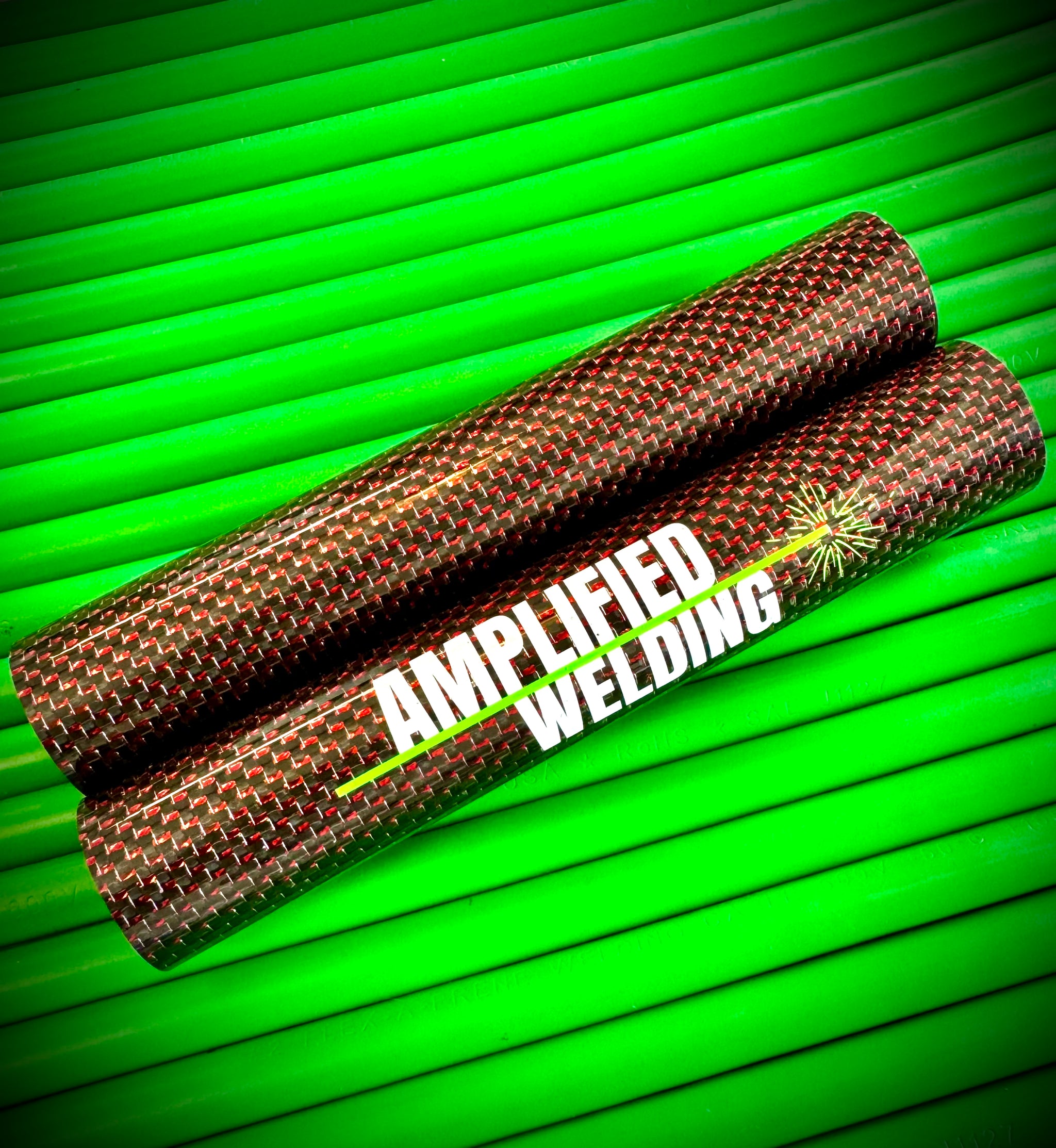 cham 100% Carbon Fiber Tig Handles (Wp-26) “Red”