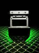 AW Black Welding Hood Black Leather Top