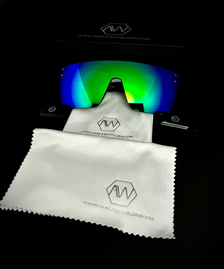 Hulk Vision Z87 Sunglasses – Black Frames | Amplified Welding