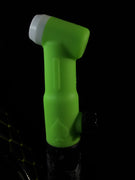 Lime-green Hulk torch head with valve on head
