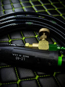 AW brass valve and black LC-40 connection